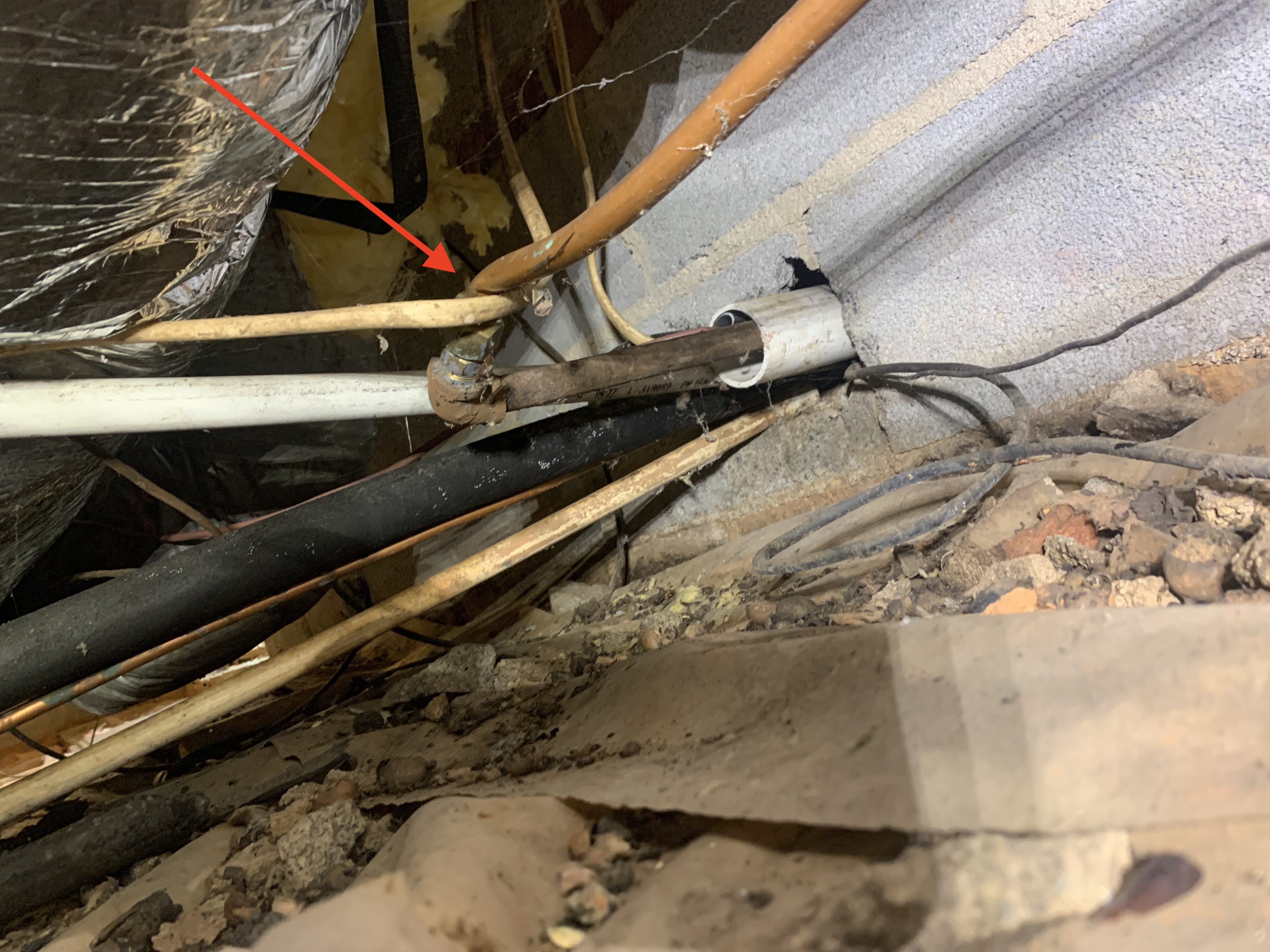 Crawlspace inspection
